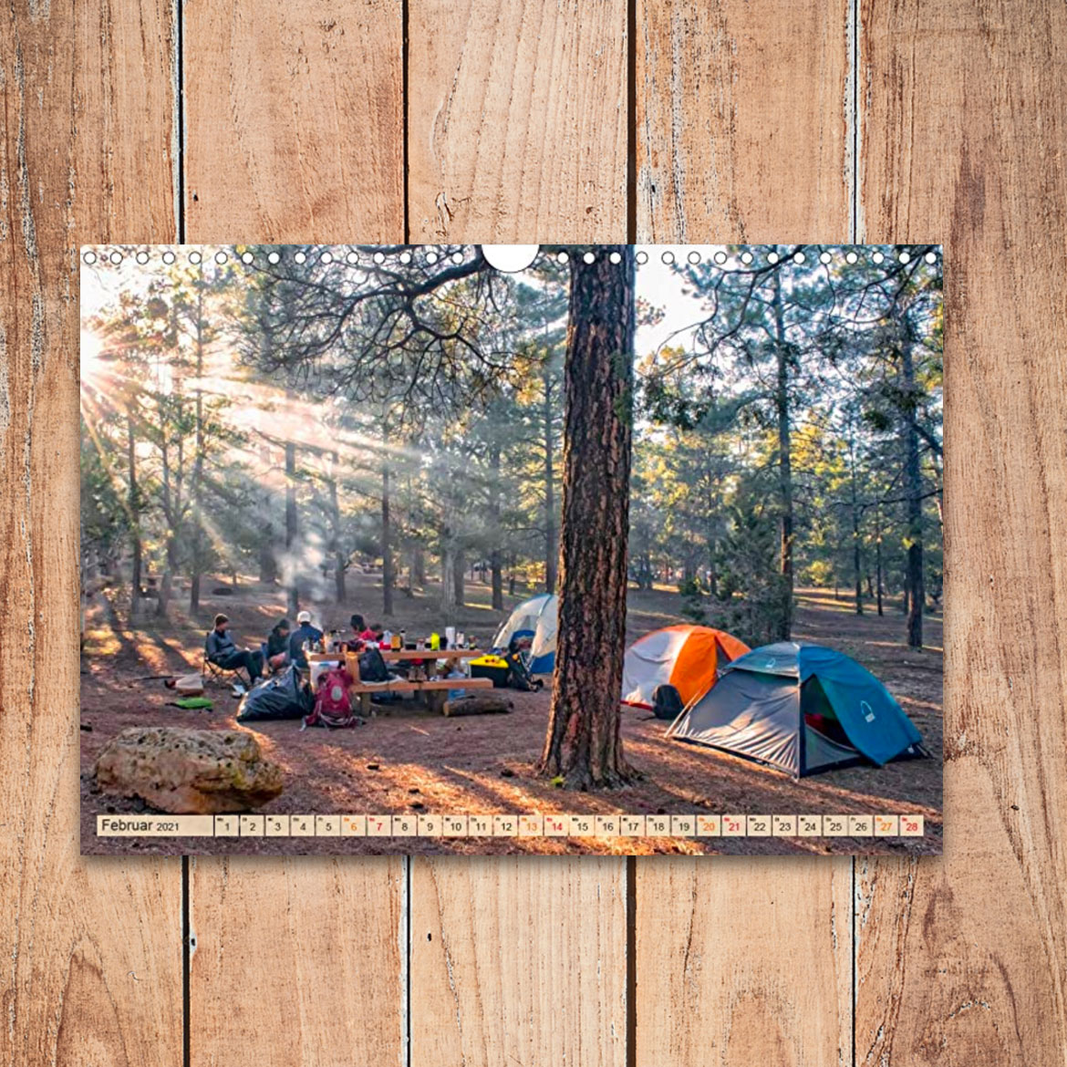 Camping Kalender mit herrlichen Fotos RoadtripLove