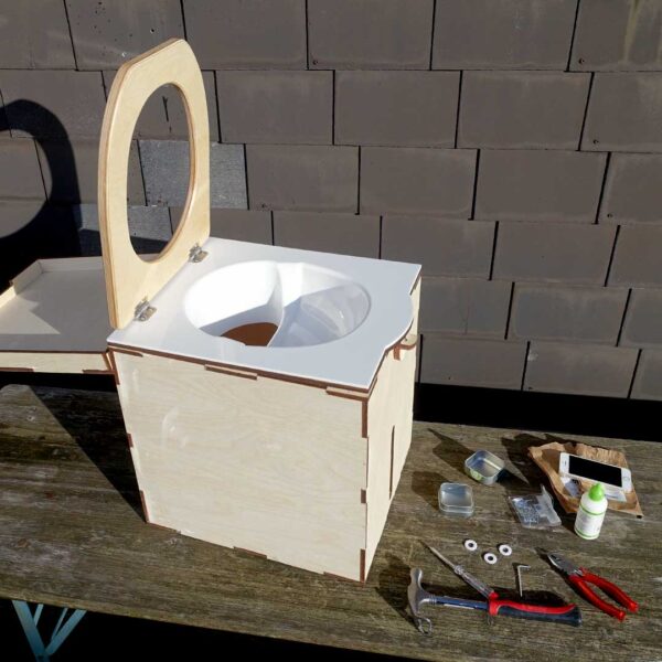 Trrockentrenntoilette Kildwick MiniLoo Selbst bauen Trenntoilette Campingtoilette