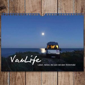 Fotokalender mit den schönsten Campingplätzen für Wohnmobil Van Camping