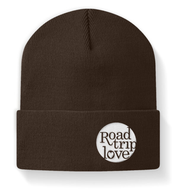 RoadtripLove Beanie Mütze CHOCOLATE