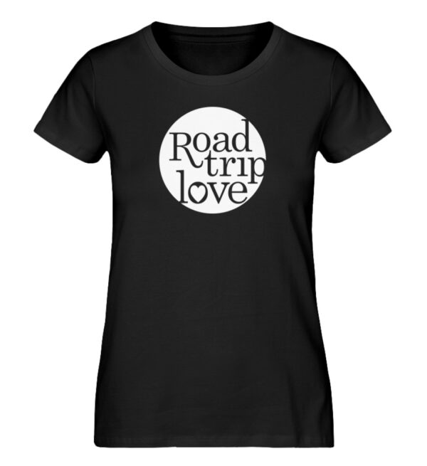 RoadtripLove Damen Organic Shirt_BLACK