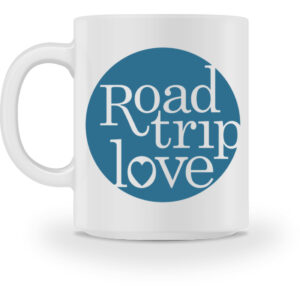 RoadTripLove - Tasse mit Meerblau - Tasse-3