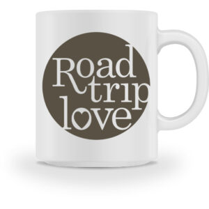 RoadTripLove - Tasse mit Schieferschwarz - Tasse-3