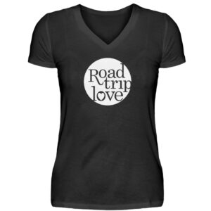 RoadTripLove Shirts - V-Neck Damenshirt-16