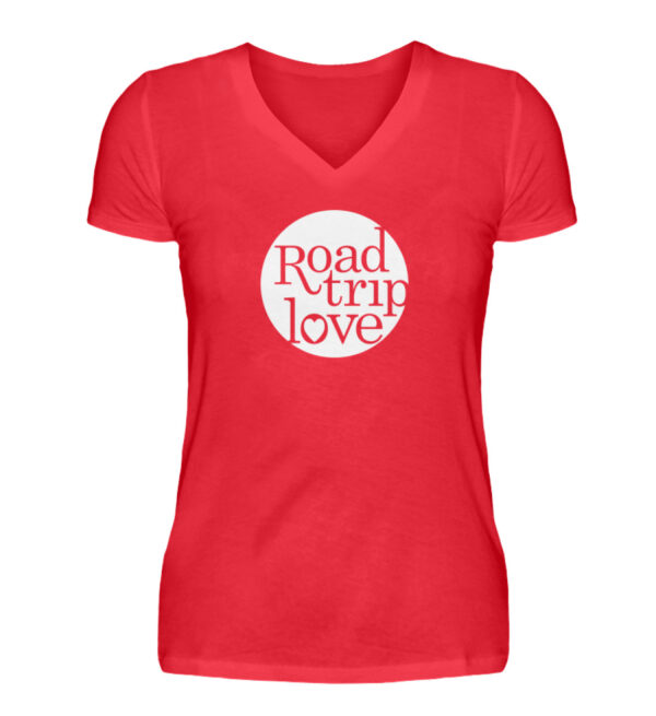 RoadTripLove Shirts - V-Neck Damenshirt-2561