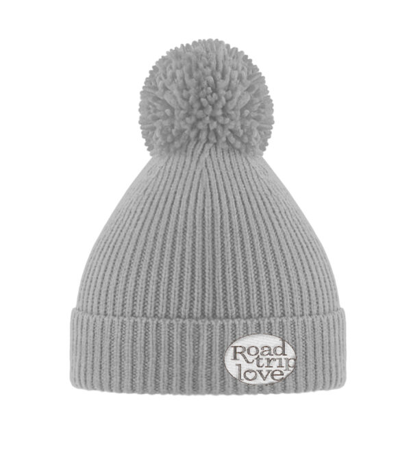 RoadTripLove Bommelmütze LIGHT GREY