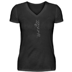 RoadTripLove - Shirt: Atme. Und lächle. - V-Neck Damenshirt-16