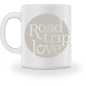 RoadTripLove - Tasse mit Kieselgrau - Tasse-3