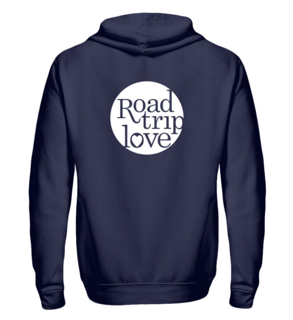 RoadtripLove Hoodie Zipper NAVY