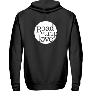 RoadtripLove Hoodie Zipper BLACK