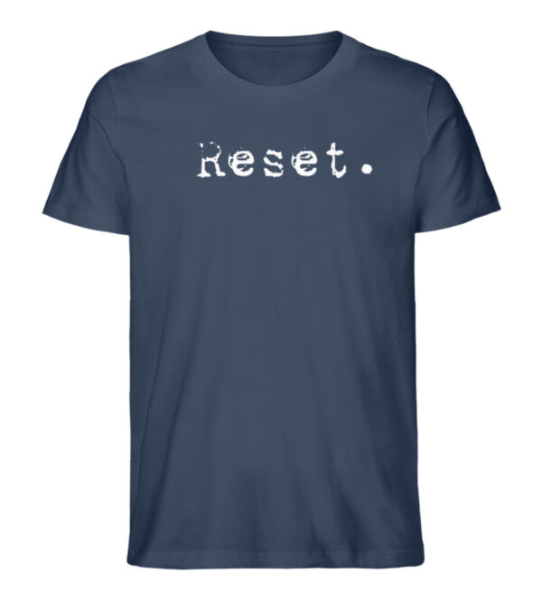 Reset - Herren Organic Shirt_FRENCH NAVY