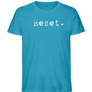 Reset - Herren Organic Shirt_AZURE