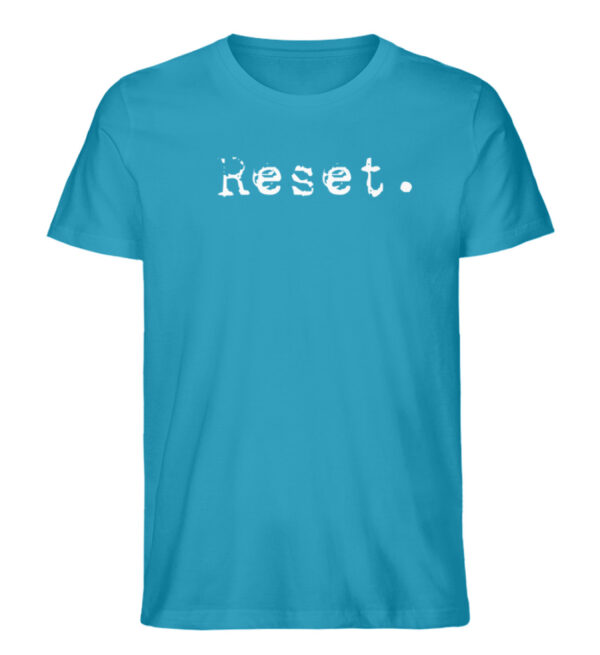 Reset - Herren Organic Shirt_AZURE