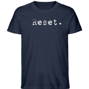 Reset - Herren Organic Shirt_FRENCH NAVY