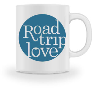 RoadTripLove - Tasse mit Meerblau - Tasse-3