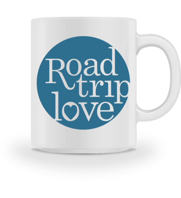 RoadTripLove - Tasse mit Meerblau - Tasse-3