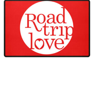 RoadTripLove Fußmatte RUBIN RED