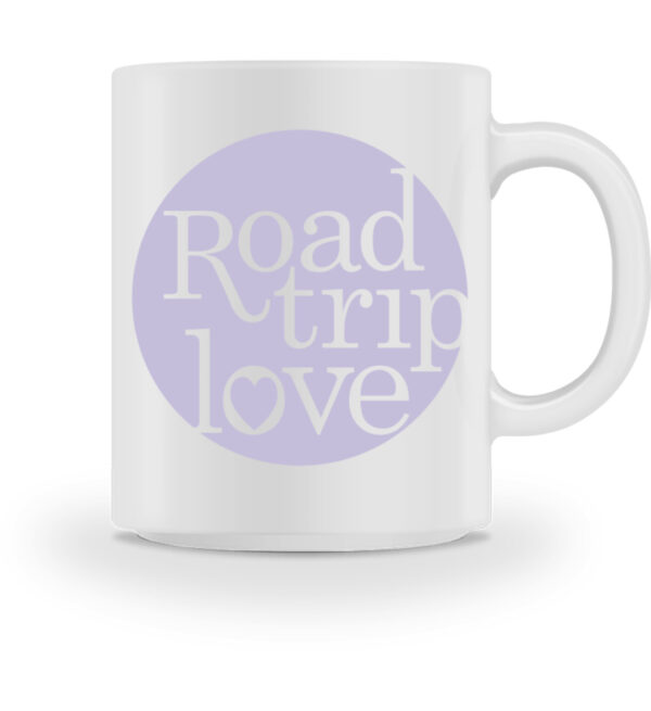 RoadTripLove - Tasse mit Fliederlila - Tasse-3