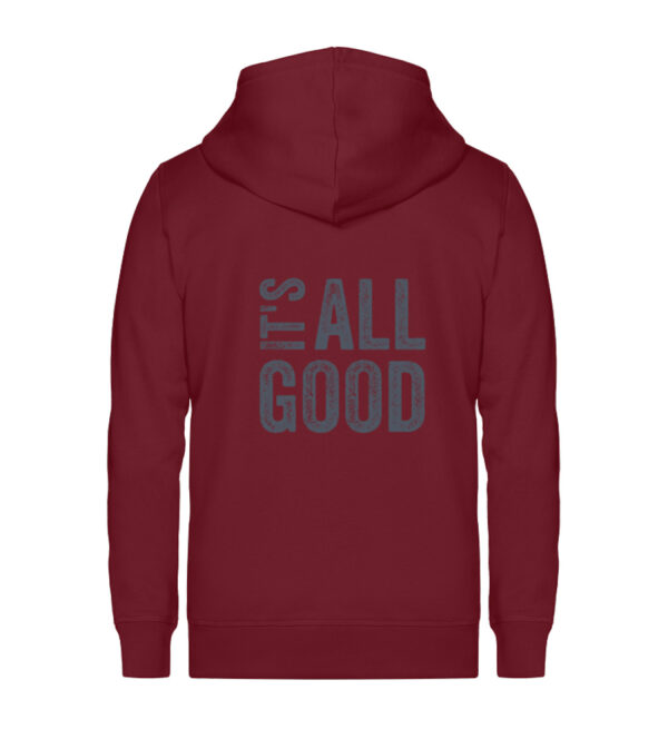 RoadTripLove - Zipper: It-s all good - Unisex Organic Zipper-6883