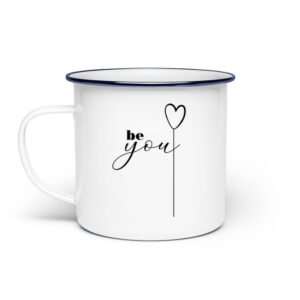 RoadtripLove - Be-you - Emaille Tasse-3