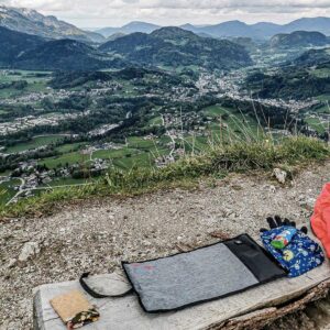 Kleines Heat Pad Pro Sitzpolster für unterwegs bei Kälte