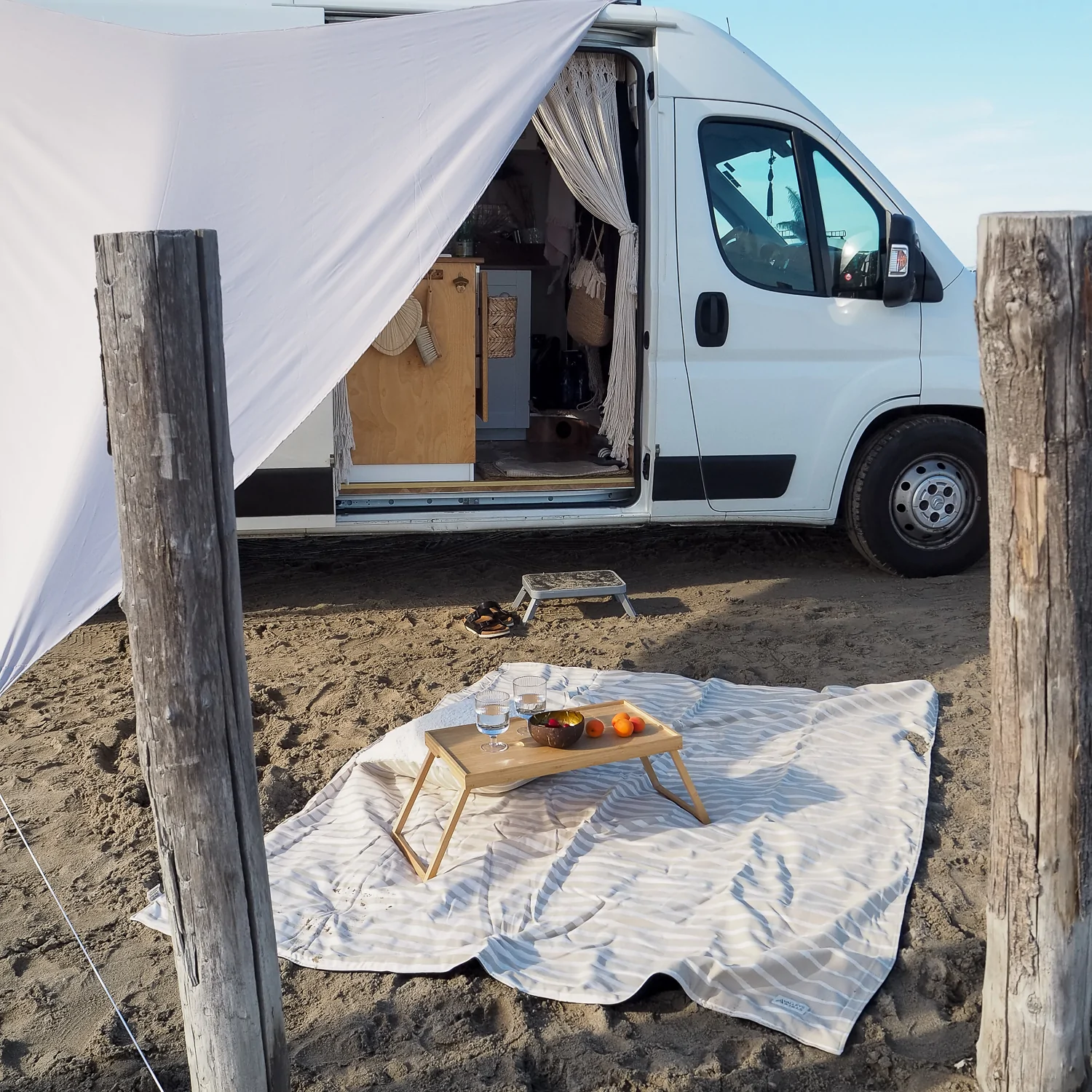 Picknickdecke Decke Camping Van Wohnmobil