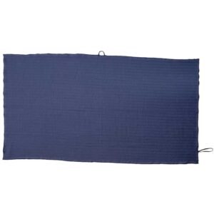 Schnell trocknendes blaues Reisehandtuch zum Duschen