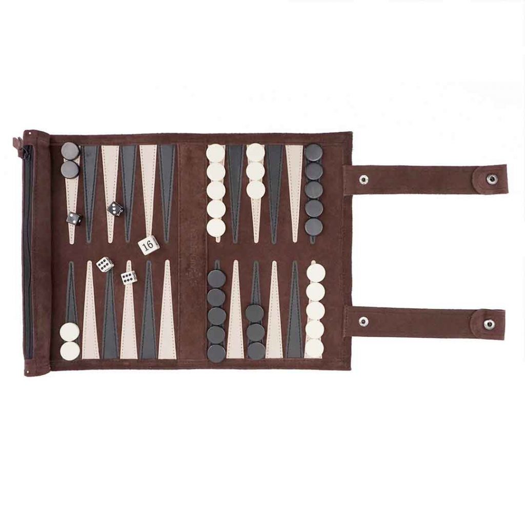 Backgammon für Camping und Roadtrip