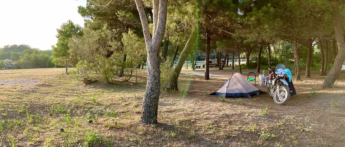 Campingplatz Tropicana Ulcinj Montenegro