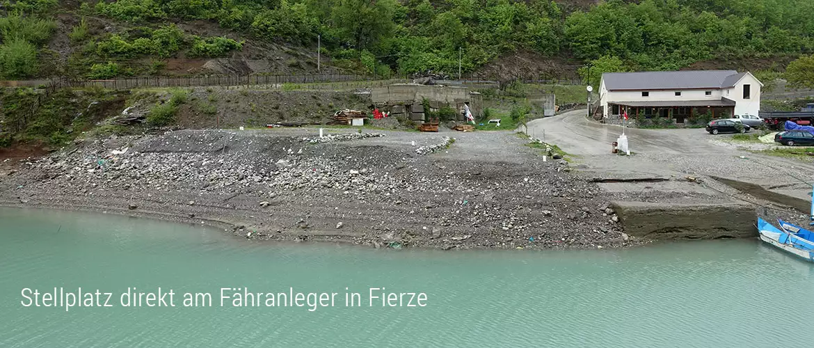 Campingplatz Koman See Fähre Berisha