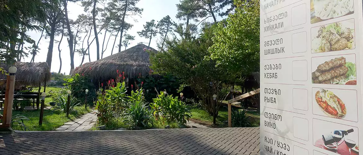 Campingplatz Black Sea Georgien Schwarzes Meer