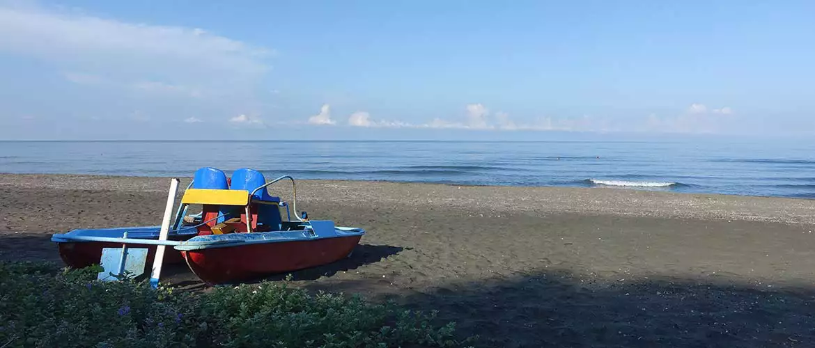 Campingplatz Black Sea Georgien Schwarzes Meer
