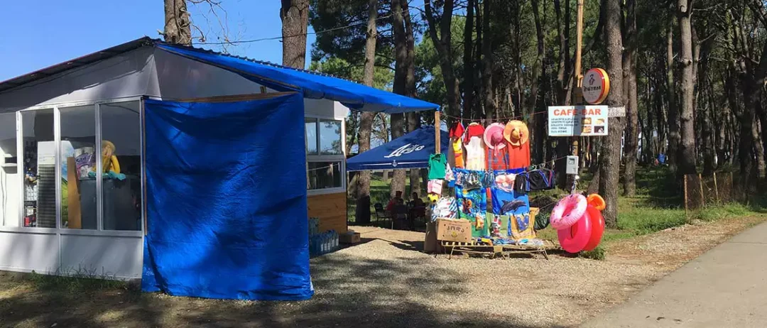 Campingplatz Black Sea Georgien Schwarzes Meer