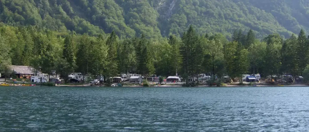 Campingplatz Bohinj See Slowenien Wohnmobil