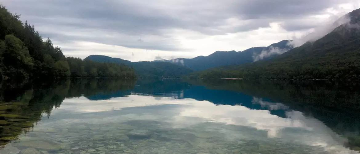 Campingplatz Bohinj See Slowenien Wohnmobil