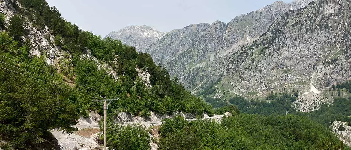 Campingplatz Theth Albanien