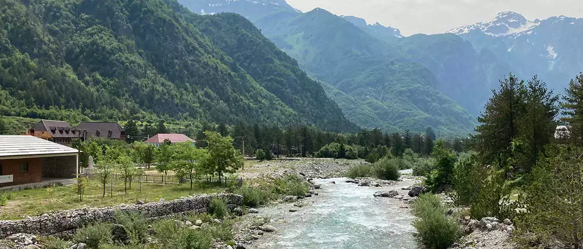 Campingplatz Theth Albanien