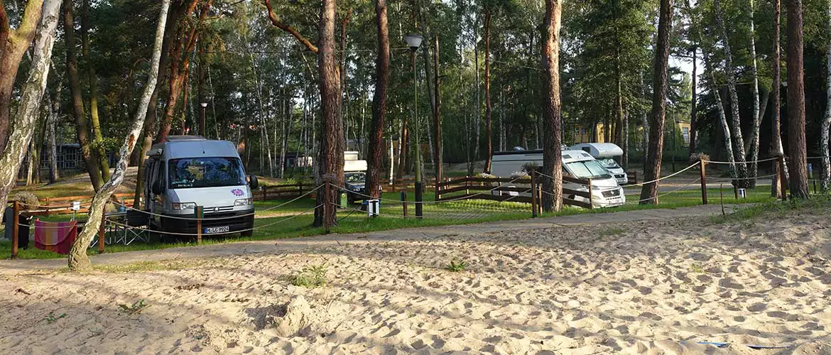 Campingplatz Danzig Polen Wohnmobil Van