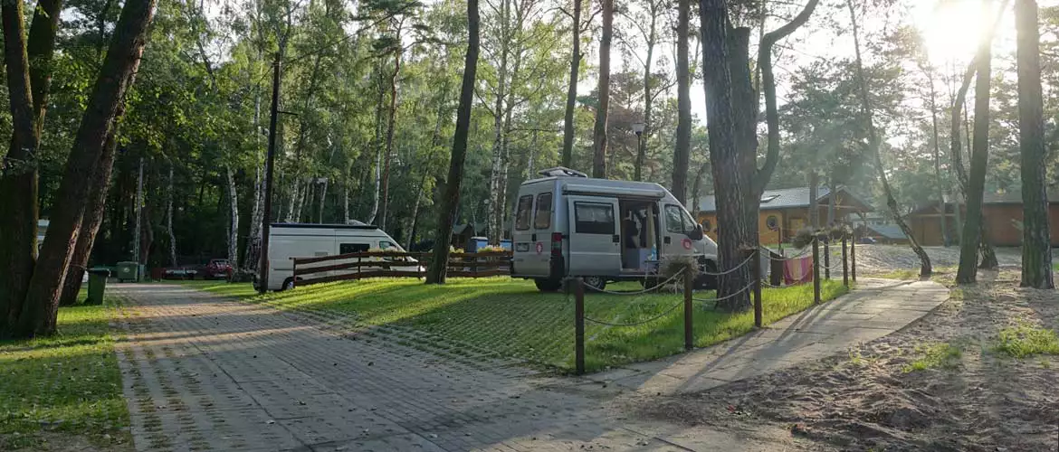 Campingplatz Danzig Polen Wohnmobil Van
