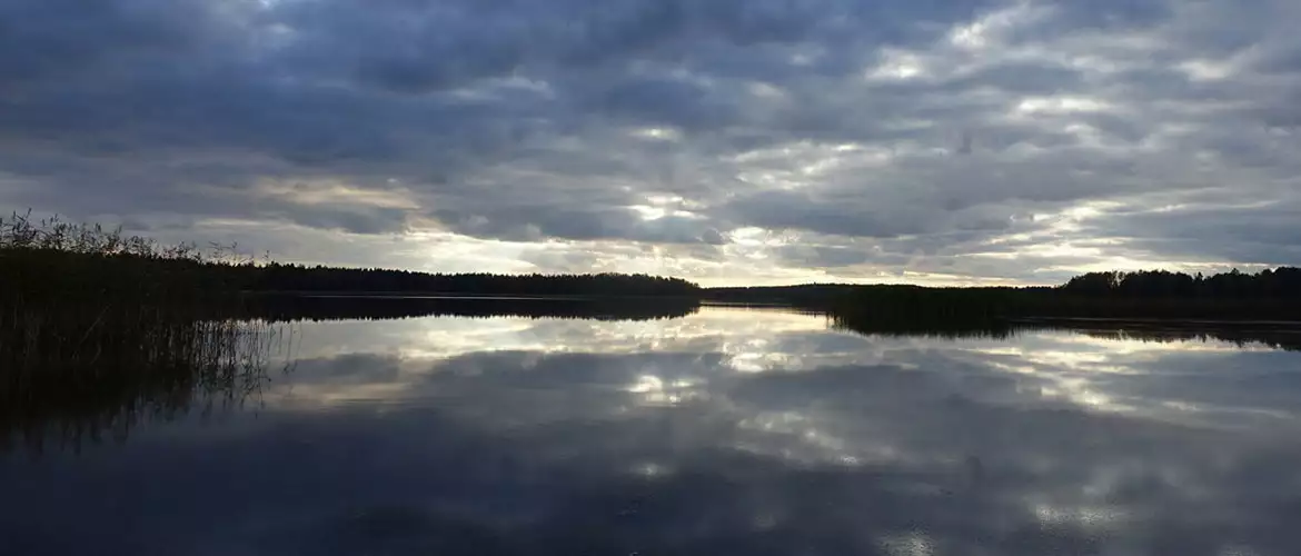 Campingplatz Vaalimaa Meer Finnland Wohnmobil
