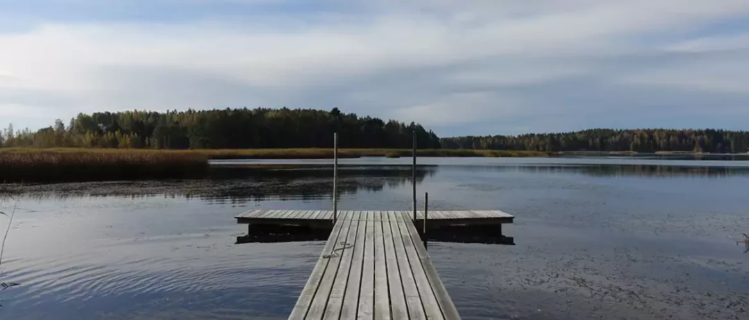 Campingplatz Vaalimaa Meer Finnland Wohnmobil