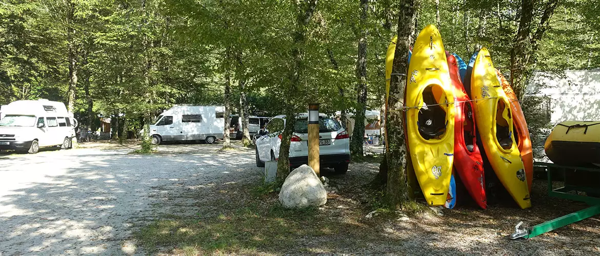 Campingplatz Kamp Koren Slowenien Soca