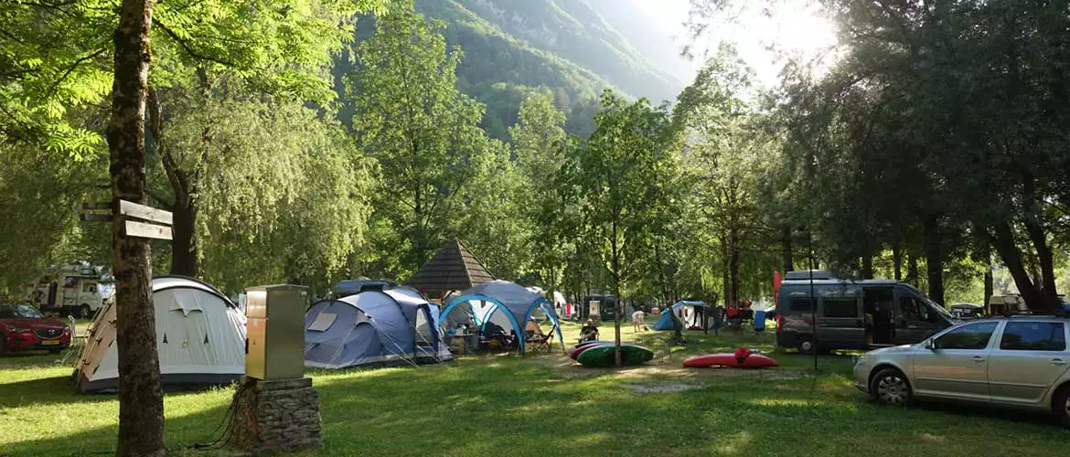 Camping Soca Slowenien Camp Klin