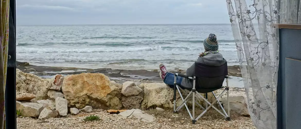 Kroatien Campingplatz Istrien Van Wohnmobil