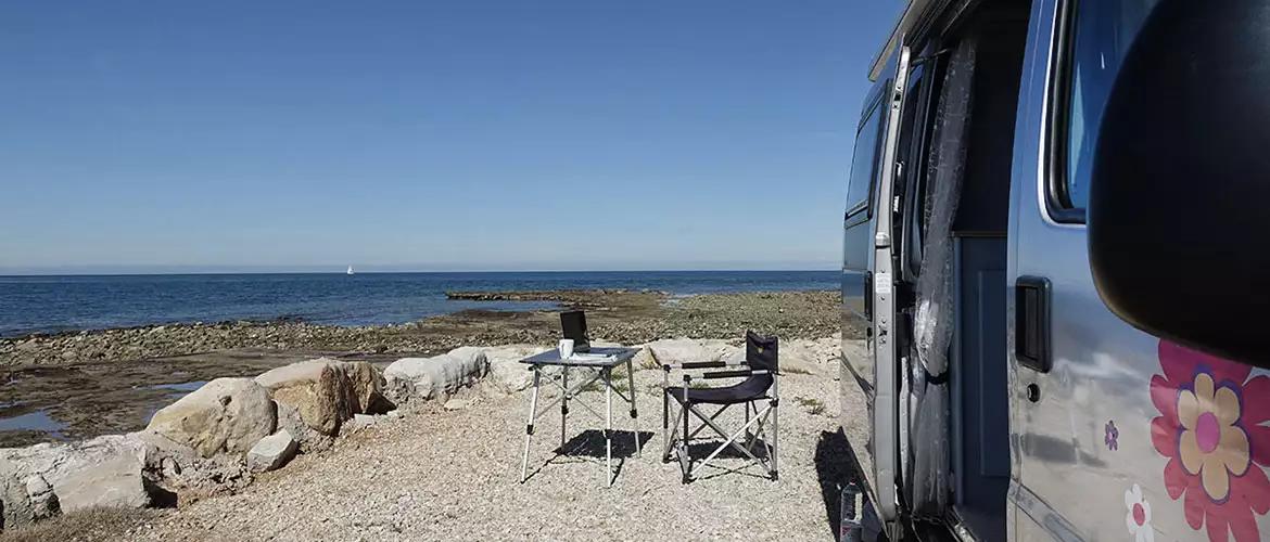 Kroatien Campingplatz Istrien Van Wohnmobil