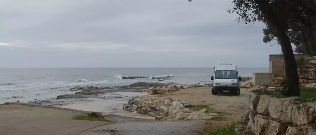 Kroatien Campingplatz Istrien Van Wohnmobil