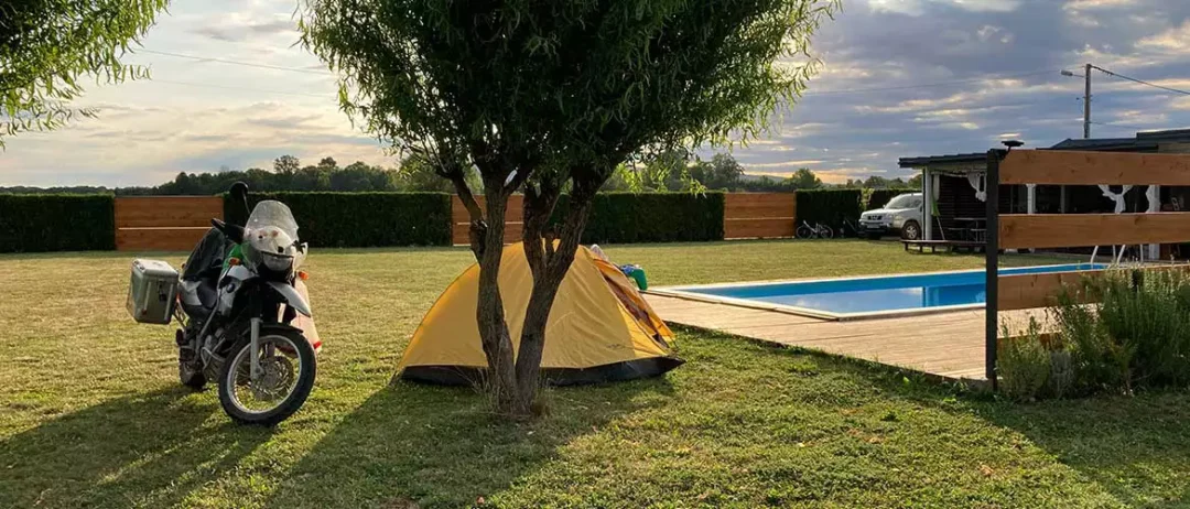 Kroatien Campingplatz Zagreb Van Wohnmobil