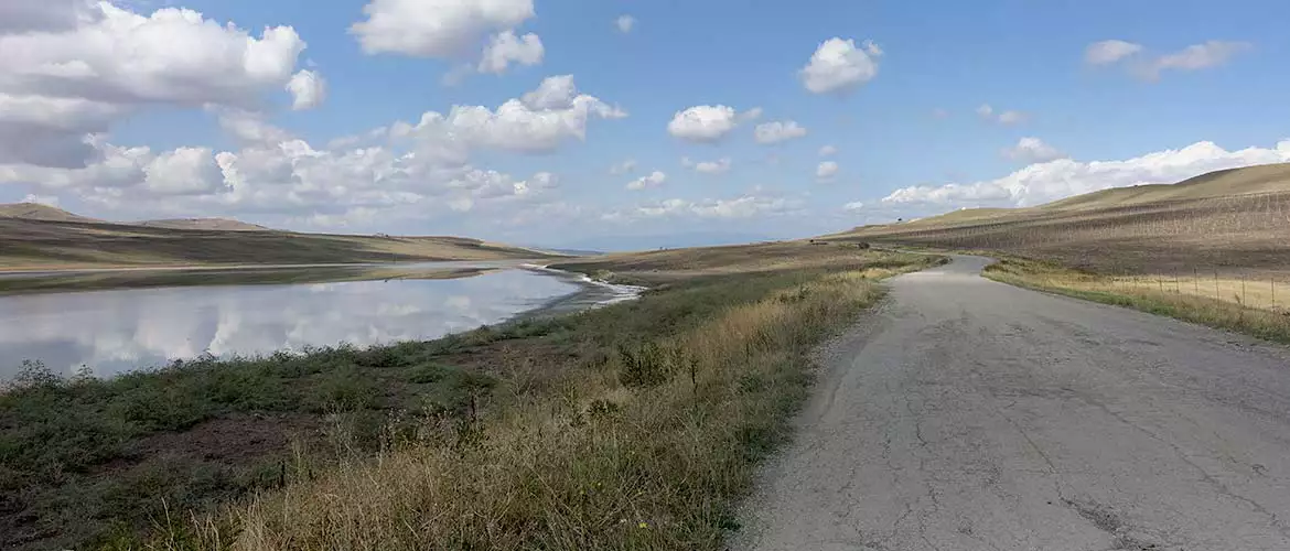 Campingplatz Georgien Udabno Wohnmobil Van