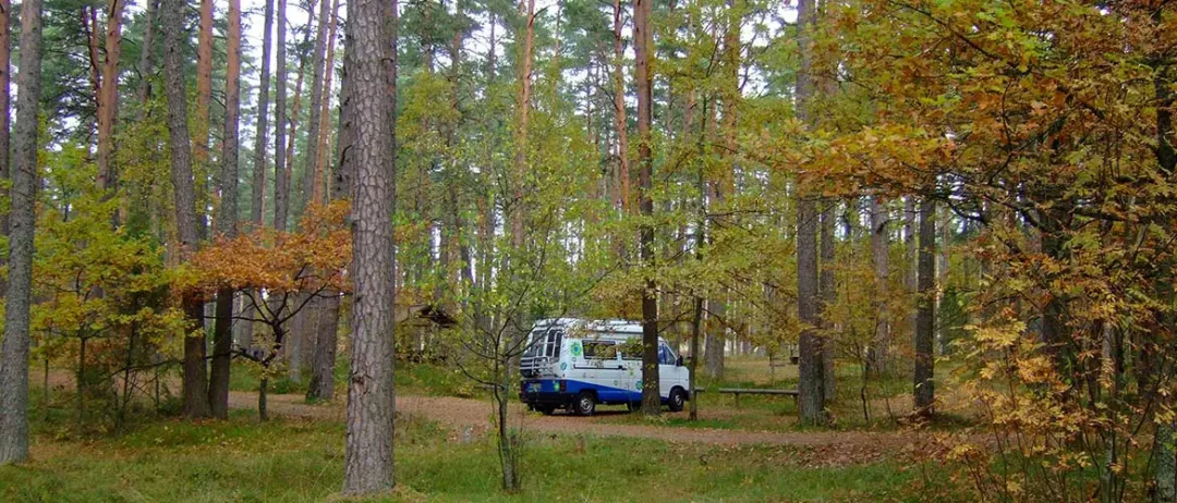 Campingplatz Stellplatz Peipussee Estland