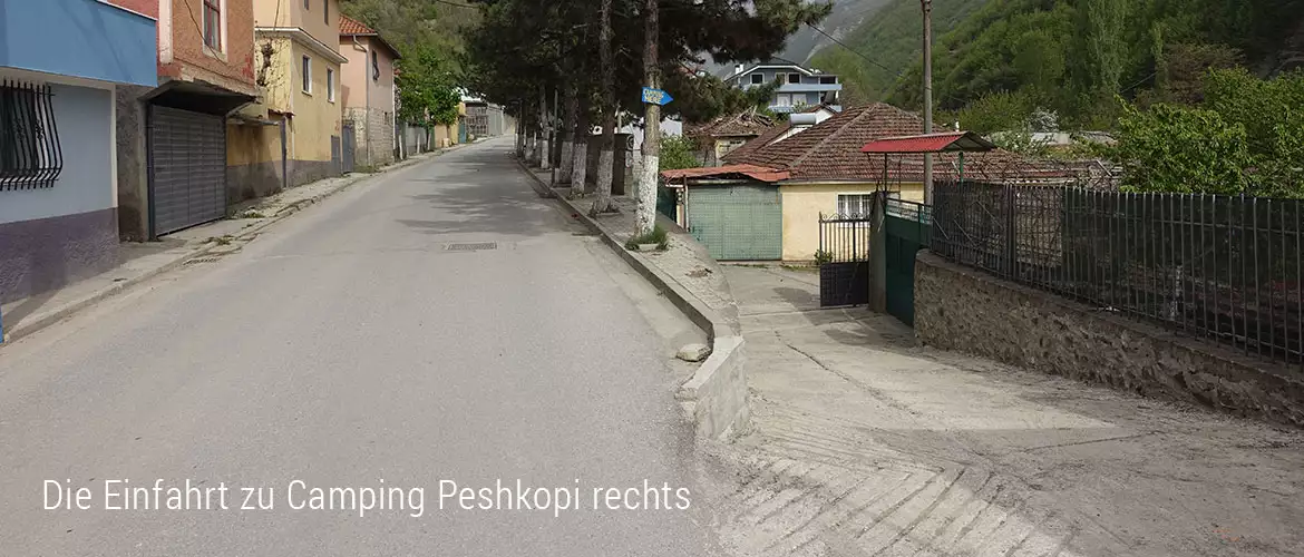 Campingplatz Peshkopia Albanien
